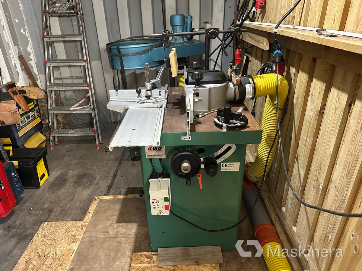 Vertikalfräs KUFO SK-28SP med LUNA spånsug - Machine à bois: photos 1 Vertikalfräs KUFO SK-28SP med LUNA spånsug - Machine à bois: photos 1