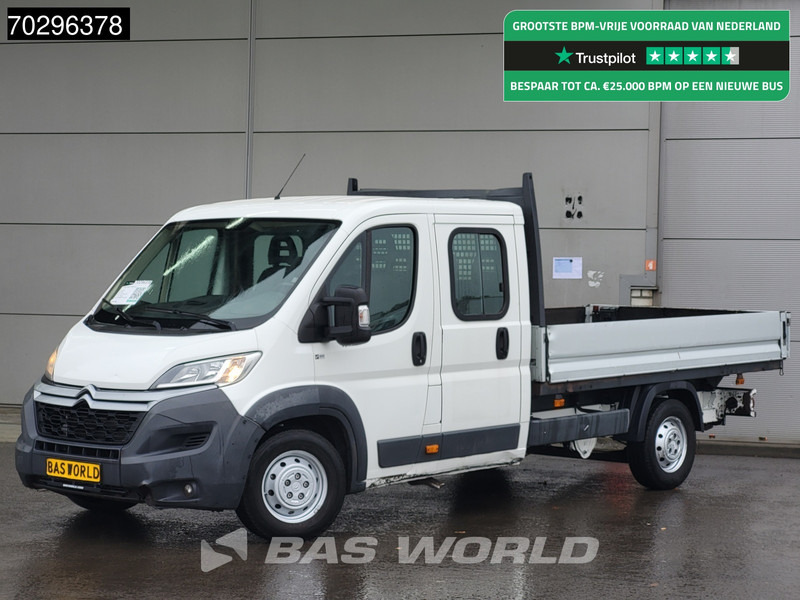 Citroën Jumper 130PK Open Laadbak Dubbel Cabine Trekhaak Airco Cruise Euro6 Pritsche Pickup Open Box Airco Trekhaak Cruise control - Utilitaire plateau: photos 1 Citroën Jumper 130PK Open Laadbak Dubbel Cabine Trekhaak Airco Cruise Euro6 Pritsche Pickup Open Box Airco Trekhaak Cruise control - Utilitaire plateau: photos 1