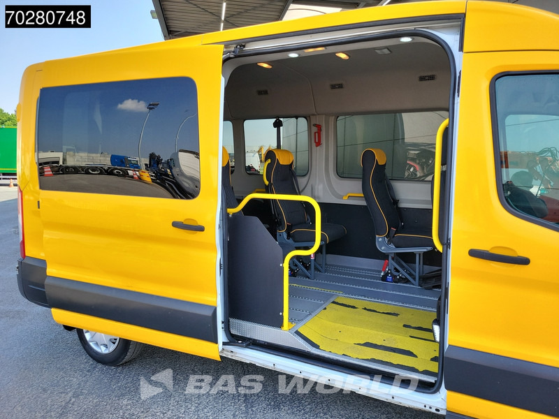 Minibus, Transport de personnes Ford Transit 130pk Personenvervoer Luchtvering Taxi L3H2 Ramp Airco Cruise Parkeersensoren Euro6 Kombi Tourer 9-zitter 9-Sitze 11m3 Airco Cru: photos 13