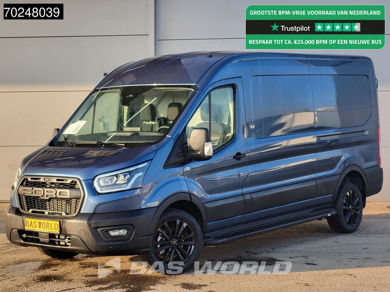 Ford Transit 165pk Automaat Black Edition Limited Raptor Grill L3H2 Nwe model! CarPlay Xenon Camera 11m3 Airco Cruise control - Fourgon utilitaire: photos 1 Ford Transit 165pk Automaat Black Edition Limited Raptor Grill L3H2 Nwe model! CarPlay Xenon Camera 11m3 Airco Cruise control - Fourgon utilitaire: photos 1