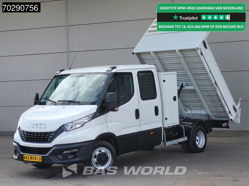 Iveco Daily 35C14 Kipper met Kist Dubbel Cabine Dubbellucht 3,5t Trekhaak Airco Cruise Euro6 Kieper Tipper Benne 2m3 Airco Trekhaak Cruise c - Utilitaire benne: photos 1 Iveco Daily 35C14 Kipper met Kist Dubbel Cabine Dubbellucht 3,5t Trekhaak Airco Cruise Euro6 Kieper Tipper Benne 2m3 Airco Trekhaak Cruise c - Utilitaire benne: photos 1