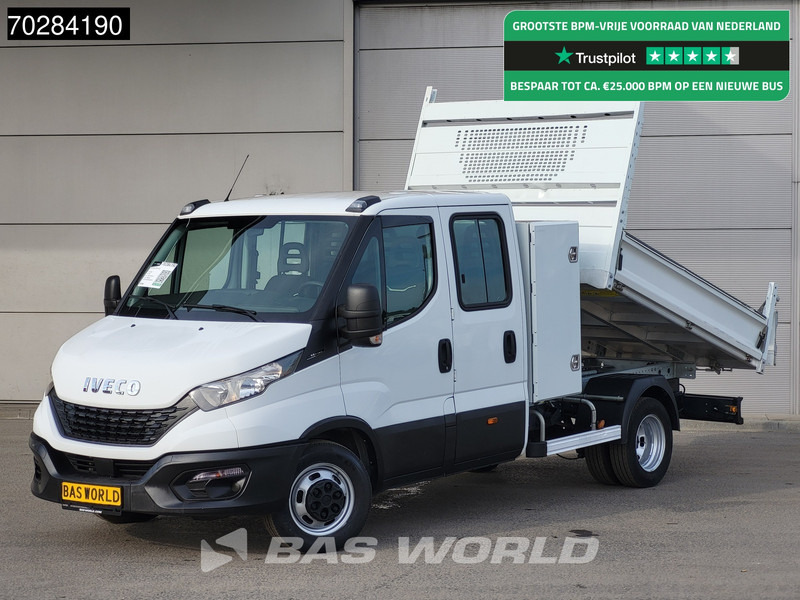 Iveco Daily 35C14 Kipper met Kist Dubbel Cabine Dubbellucht 3,5t Trekhaak Airco Cruise Euro6 Kieper Tipper Benne 2m3 Airco Trekhaak Cruise c - Utilitaire benne: photos 1 Iveco Daily 35C14 Kipper met Kist Dubbel Cabine Dubbellucht 3,5t Trekhaak Airco Cruise Euro6 Kieper Tipper Benne 2m3 Airco Trekhaak Cruise c - Utilitaire benne: photos 1