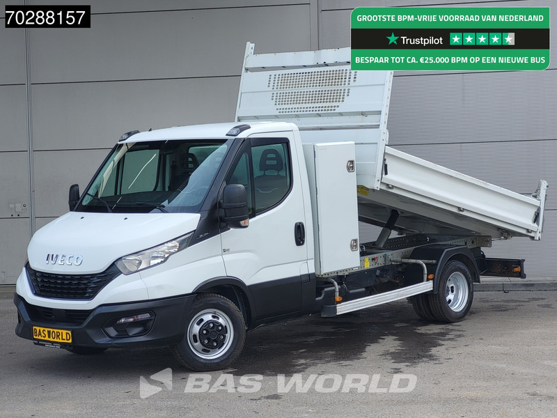 Iveco Daily 35C14 Kipper met Kist Dubbellucht 3,5t Trekhaak Airco Cruise Euro6 Tipper Benne Kieper 2m3 Airco Trekhaak Cruise control - Utilitaire benne: photos 1 Iveco Daily 35C14 Kipper met Kist Dubbellucht 3,5t Trekhaak Airco Cruise Euro6 Tipper Benne Kieper 2m3 Airco Trekhaak Cruise control - Utilitaire benne: photos 1