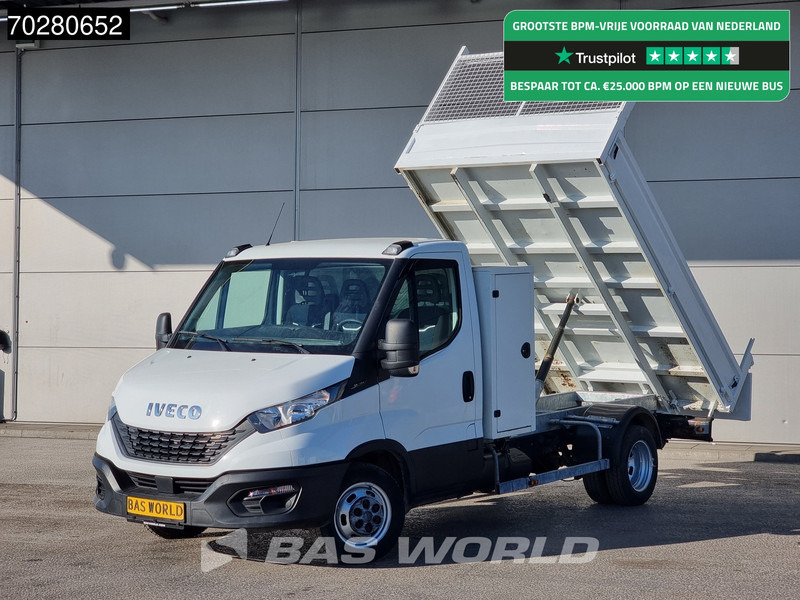 Iveco Daily 35C14 Kipper met Kist Dubbellucht 3,5t Trekhaak Airco Cruise Euro6 Tipper Benne Kieper 2m3 Airco Trekhaak Cruise control - Utilitaire benne: photos 1 Iveco Daily 35C14 Kipper met Kist Dubbellucht 3,5t Trekhaak Airco Cruise Euro6 Tipper Benne Kieper 2m3 Airco Trekhaak Cruise control - Utilitaire benne: photos 1
