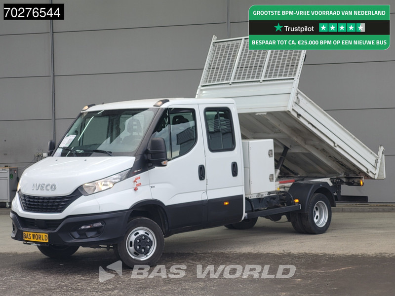 Iveco Daily 35C16 3.0L Kipper Dubbel Cabine met Kist Dubbellucht 3,5t Trekhaak Airco Cruise Tipper Benne Kieper Airco Dubbel cabine Trekhaak - Utilitaire benne: photos 1 Iveco Daily 35C16 3.0L Kipper Dubbel Cabine met Kist Dubbellucht 3,5t Trekhaak Airco Cruise Tipper Benne Kieper Airco Dubbel cabine Trekhaak - Utilitaire benne: photos 1