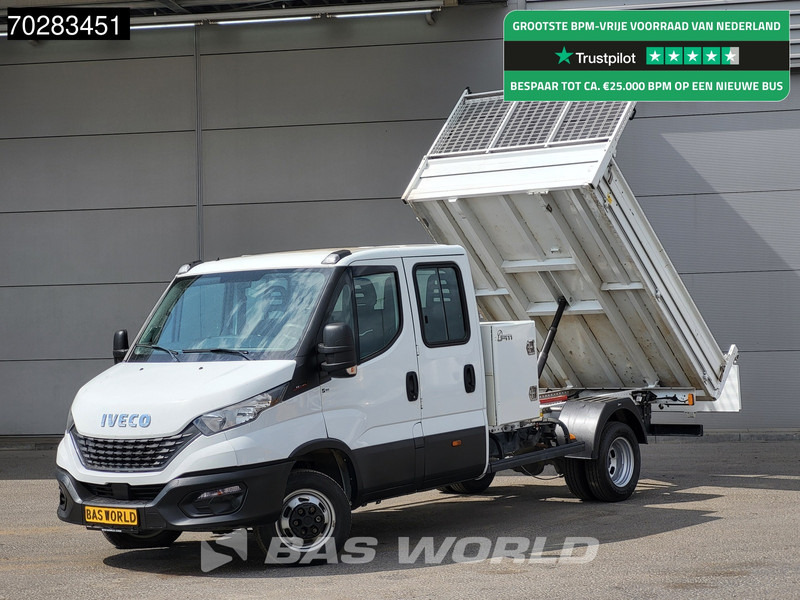 Iveco Daily 35C16 3.0L Kipper met Kist Dubbel Cabine Dubbellucht 3,5t Trekhaak Airco Cruise Euro6 Kieper Tipper Benne Airco Trekhaak Cruise - Utilitaire benne: photos 1 Iveco Daily 35C16 3.0L Kipper met Kist Dubbel Cabine Dubbellucht 3,5t Trekhaak Airco Cruise Euro6 Kieper Tipper Benne Airco Trekhaak Cruise - Utilitaire benne: photos 1