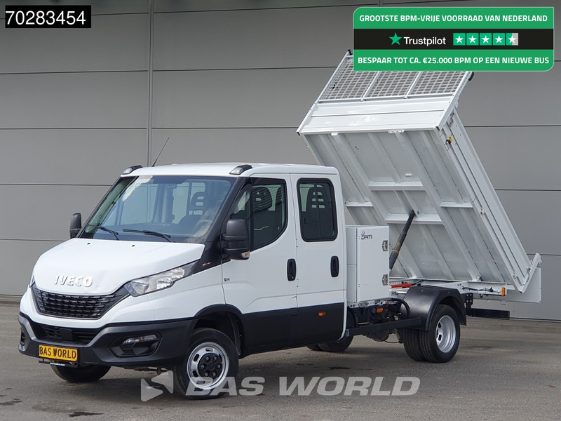 Iveco Daily 35C16 Kipper met Kist Dubbel Cabine Dubbellucht 3,5t Trekhaak Airco Cruise Euro6 Kipper Tipper Benne 2m3 Airco Trekhaak Cruise c - Utilitaire benne: photos 1 Iveco Daily 35C16 Kipper met Kist Dubbel Cabine Dubbellucht 3,5t Trekhaak Airco Cruise Euro6 Kipper Tipper Benne 2m3 Airco Trekhaak Cruise c - Utilitaire benne: photos 1
