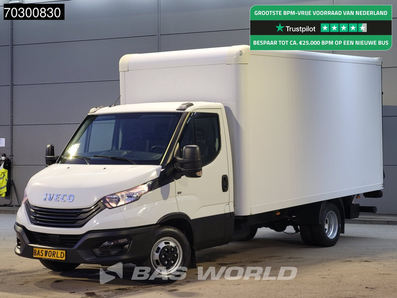Iveco Daily 35C16 Laadklep Dubbellucht Bakwagen 160PK 3,5t Trekgewicht Airco Euro6 Meubelbak Koffer Airco - Fourgon grand volume: photos 1 Iveco Daily 35C16 Laadklep Dubbellucht Bakwagen 160PK 3,5t Trekgewicht Airco Euro6 Meubelbak Koffer Airco - Fourgon grand volume: photos 1