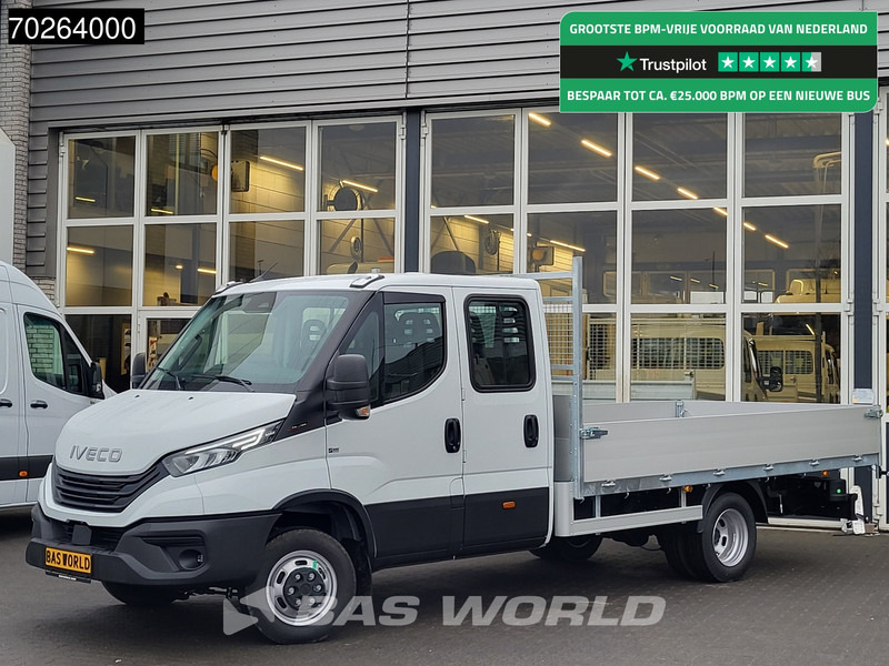 Iveco Daily 35C18 3.0 180PK Nwe model 2025 NL Open laadbak Dubbel Cabine Navi Camera Cruise LED 3,5T Trekvermogen Pritsche Pickup 3m3 Airco - Utilitaire plateau: photos 1 Iveco Daily 35C18 3.0 180PK Nwe model 2025 NL Open laadbak Dubbel Cabine Navi Camera Cruise LED 3,5T Trekvermogen Pritsche Pickup 3m3 Airco - Utilitaire plateau: photos 1