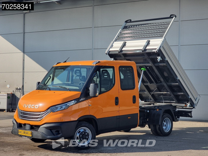 Iveco Daily 35C21 3-Zijdige Kipper Dubbel Cabine 210PK 3.0L Dubbellucht 3,5t Trekhaak ACC Airco LED Camera CarPlay Euro6 Tipper Benne Kieper - Utilitaire benne: photos 5 Iveco Daily 35C21 3-Zijdige Kipper Dubbel Cabine 210PK 3.0L Dubbellucht 3,5t Trekhaak ACC Airco LED Camera CarPlay Euro6 Tipper Benne Kieper - Utilitaire benne: photos 5