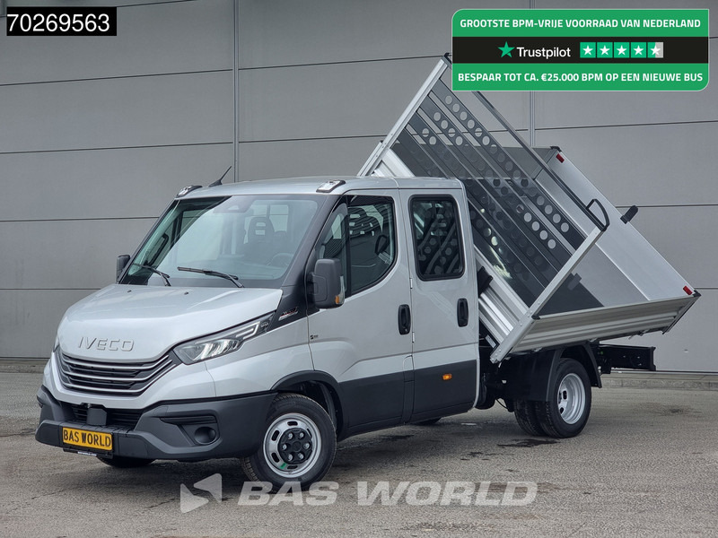 Iveco Daily 35C21 3 zijdige Kipper Dubbel Cabine 210PK 3.0L Dubbellucht Airco Cruise LED Camera Tipper Benne Kieper 2m3 Airco Dubbel cabine - Utilitaire benne: photos 1 Iveco Daily 35C21 3 zijdige Kipper Dubbel Cabine 210PK 3.0L Dubbellucht Airco Cruise LED Camera Tipper Benne Kieper 2m3 Airco Dubbel cabine - Utilitaire benne: photos 1