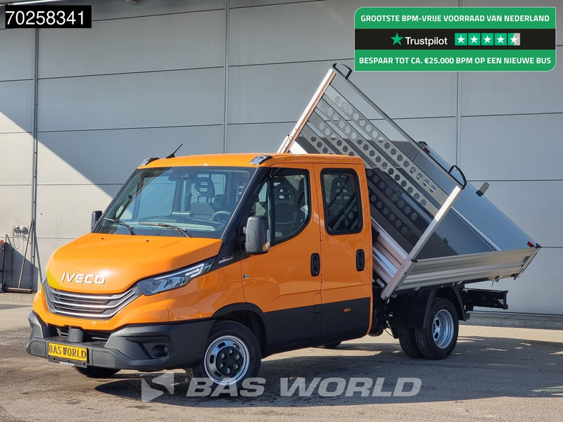 Iveco Daily 35C21 3 zijdige Kipper Dubbel Cabine 210PK 3.0L Dubbellucht Airco Cruise LED Camera Tipper Benne Kieper 2m3 Airco Trekhaak - Utilitaire benne: photos 1 Iveco Daily 35C21 3 zijdige Kipper Dubbel Cabine 210PK 3.0L Dubbellucht Airco Cruise LED Camera Tipper Benne Kieper 2m3 Airco Trekhaak - Utilitaire benne: photos 1