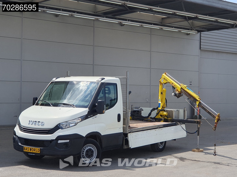 Iveco Daily 35S14 Kraanwagen Open Laadbak Hyva HA15 Euro6 3,5t Trekhaak Crane Kranwagen Kraan Pritsche Pickup Open Box Trekhaak - Utilitaire plateau: photos 5 Iveco Daily 35S14 Kraanwagen Open Laadbak Hyva HA15 Euro6 3,5t Trekhaak Crane Kranwagen Kraan Pritsche Pickup Open Box Trekhaak - Utilitaire plateau: photos 5