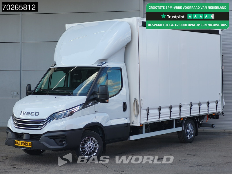 Iveco Daily 35S16 Automaat Schuifzeil Laadklep CarPlay Camera Velgen Cruise Airco Schuifzeilen Bakwagen Zeilen Meubelbak Koffer Airco Cruise - Utilitaire rideaux coulissants (PLSC): photos 1 Iveco Daily 35S16 Automaat Schuifzeil Laadklep CarPlay Camera Velgen Cruise Airco Schuifzeilen Bakwagen Zeilen Meubelbak Koffer Airco Cruise - Utilitaire rideaux coulissants (PLSC): photos 1