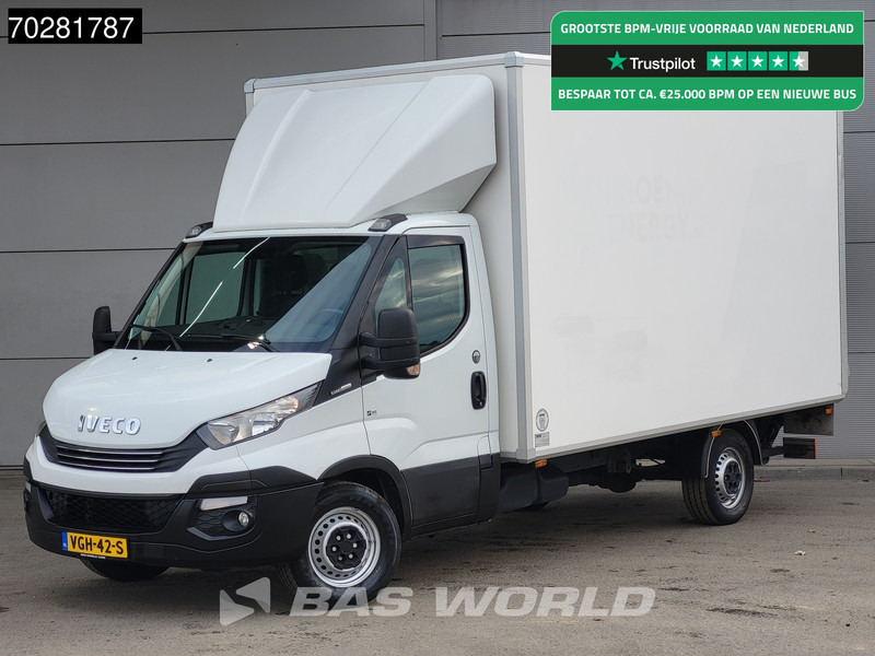 Iveco Daily 35S18 3.0L Laadklep 180PK Bakwagen Airco Lat om Lat Euro6 D'Hollandia Meubelbak Koffer 20m3 Airco - Fourgon grand volume: photos 1 Iveco Daily 35S18 3.0L Laadklep 180PK Bakwagen Airco Lat om Lat Euro6 D'Hollandia Meubelbak Koffer 20m3 Airco - Fourgon grand volume: photos 1