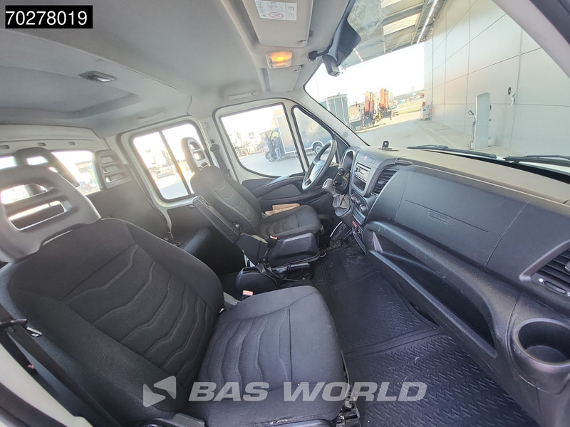 Utilitaire plateau Iveco Daily 50C17 3.0L Automaat DC Open laadbak Kraan Hiab 017T-2 Airco APK 10-2025 Pickup Crane Kraanwagen Pritsche Airco Dubbel cabine: photos 14