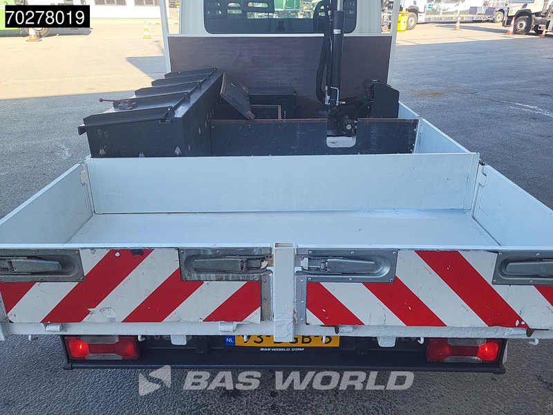 Utilitaire plateau Iveco Daily 50C17 3.0L Automaat DC Open laadbak Kraan Hiab 017T-2 Airco APK 10-2025 Pickup Crane Kraanwagen Pritsche Airco Dubbel cabine: photos 10