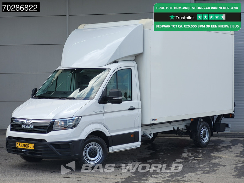 MAN TGE 3.140 Automaat Bakwagen Laadklep Airco Cruise Camera Euro6 Meubelbak Koffer 20m3 Airco Cruise control - Fourgon grand volume: photos 1 MAN TGE 3.140 Automaat Bakwagen Laadklep Airco Cruise Camera Euro6 Meubelbak Koffer 20m3 Airco Cruise control - Fourgon grand volume: photos 1