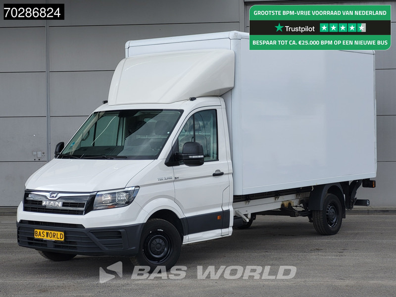 MAN TGE 3.140 Automaat Bakwagen Laadklep Airco Cruise Camera Euro6 Meubelbak Koffer 20m3 Airco Cruise control - Fourgon grand volume: photos 1 MAN TGE 3.140 Automaat Bakwagen Laadklep Airco Cruise Camera Euro6 Meubelbak Koffer 20m3 Airco Cruise control - Fourgon grand volume: photos 1