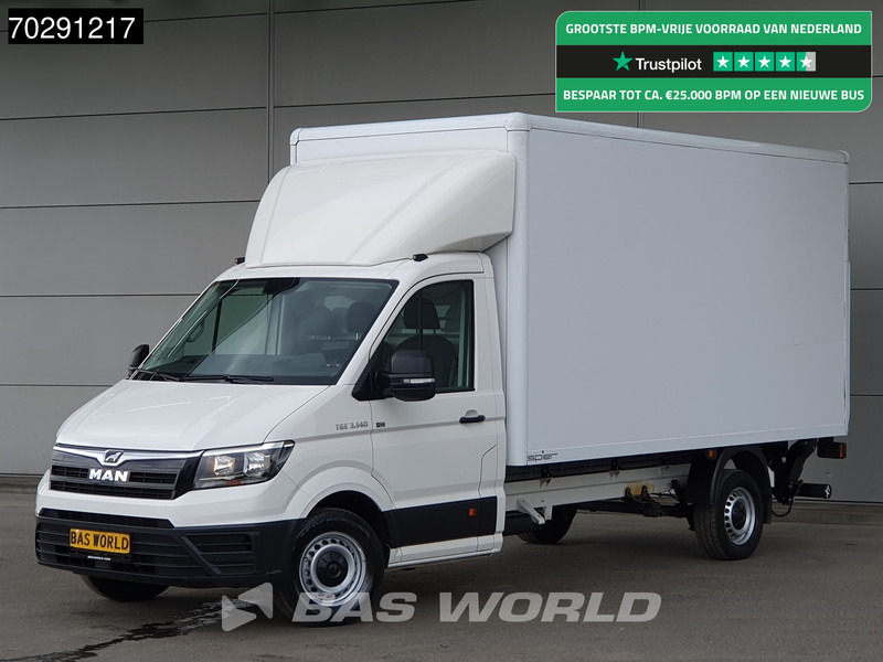MAN TGE 3.140 Laadklep Bakwagen Airco Cruise Camera Euro6 Meubelbak Koffer 20m3 Airco Cruise control - Fourgon grand volume: photos 1 MAN TGE 3.140 Laadklep Bakwagen Airco Cruise Camera Euro6 Meubelbak Koffer 20m3 Airco Cruise control - Fourgon grand volume: photos 1