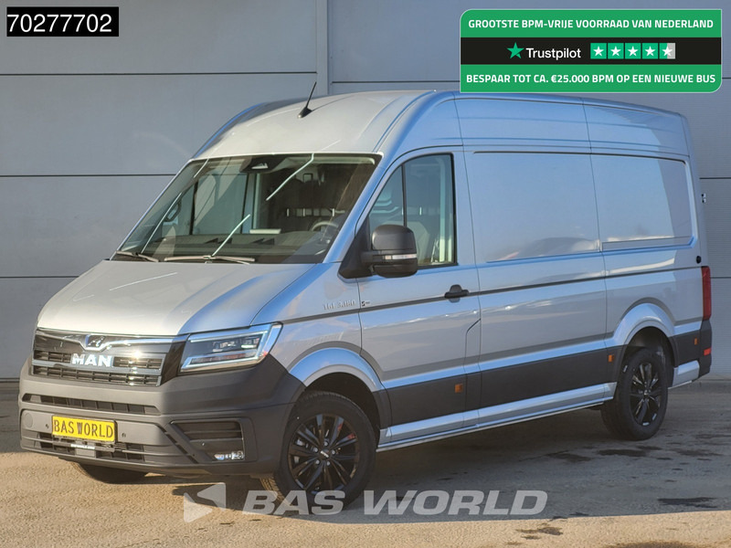 MAN TGE 3.180 Automaat 180PK L3H3 LED Airco Cruise Trekhaak Camera Parkeersensoren L2H2 11m3 Airco Trekhaak - Fourgon utilitaire: photos 1 MAN TGE 3.180 Automaat 180PK L3H3 LED Airco Cruise Trekhaak Camera Parkeersensoren L2H2 11m3 Airco Trekhaak - Fourgon utilitaire: photos 1