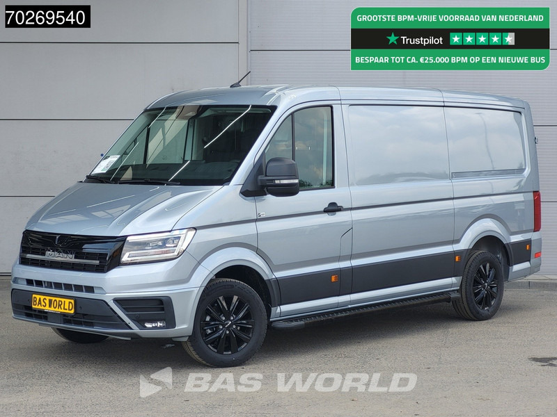 MAN TGE 3.180 Automaat 2025 Black Edition model Facelift L3H2 Navi CarPlay Camera L2H1 10m3 Airco Cruise control - Fourgon utilitaire: photos 1 MAN TGE 3.180 Automaat 2025 Black Edition model Facelift L3H2 Navi CarPlay Camera L2H1 10m3 Airco Cruise control - Fourgon utilitaire: photos 1