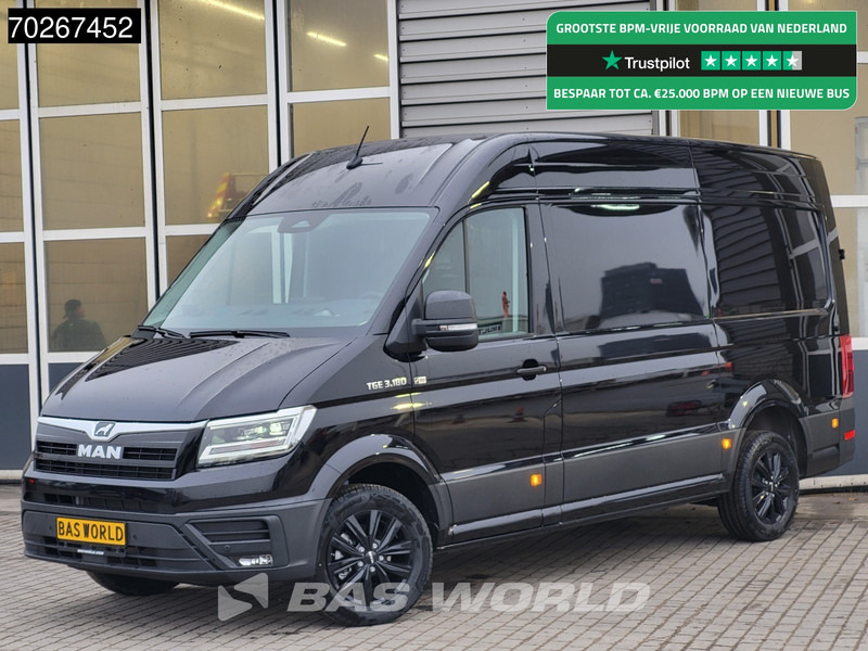 MAN TGE 3.180 Automaat 2025 model Facelift Black Edition L3H3 ACC Trekhaak L2H2 11m3 Airco Trekhaak - Fourgon utilitaire: photos 1 MAN TGE 3.180 Automaat 2025 model Facelift Black Edition L3H3 ACC Trekhaak L2H2 11m3 Airco Trekhaak - Fourgon utilitaire: photos 1