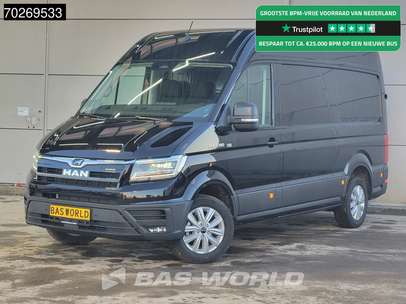 MAN TGE 3.180 Automaat 2025 model Facelift L3H3 Navi CarPlay Camera L2H2 12m3 Airco Cruise control - Fourgon utilitaire: photos 1 MAN TGE 3.180 Automaat 2025 model Facelift L3H3 Navi CarPlay Camera L2H2 12m3 Airco Cruise control - Fourgon utilitaire: photos 1