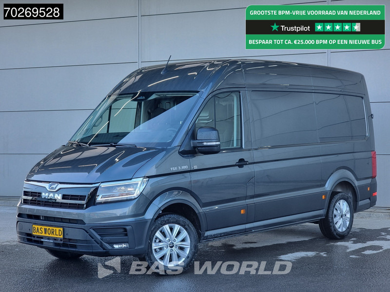 MAN TGE 3.180 Automaat 2025 model Facelift L3H3 Navi CarPlay Camera L2H2 12m3 Airco Cruise control - Fourgon utilitaire: photos 1 MAN TGE 3.180 Automaat 2025 model Facelift L3H3 Navi CarPlay Camera L2H2 12m3 Airco Cruise control - Fourgon utilitaire: photos 1