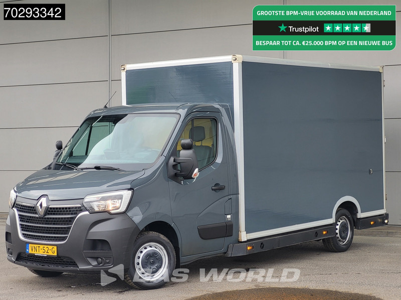 Renault Master 150PK Bakwagen Airco Cruise Luchtvering Meubelbak Plancher Verkoopwagen Foodtruck Paardenwagen 18m3 Airco Cruise control - Fourgon grand volume: photos 1 Renault Master 150PK Bakwagen Airco Cruise Luchtvering Meubelbak Plancher Verkoopwagen Foodtruck Paardenwagen 18m3 Airco Cruise control - Fourgon grand volume: photos 1