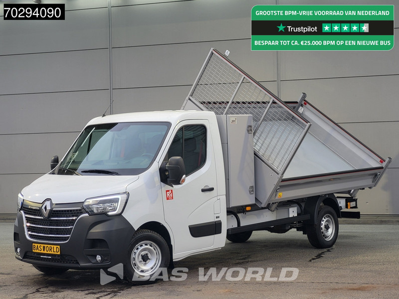 Renault Master 165PK 3 zijdige Kipper met Kist Trekhaak Airco Cruise Tipper Kieper Benne Airco Trekhaak Cruise control - Utilitaire benne: photos 1 Renault Master 165PK 3 zijdige Kipper met Kist Trekhaak Airco Cruise Tipper Kieper Benne Airco Trekhaak Cruise control - Utilitaire benne: photos 1