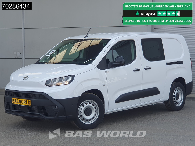 Toyota ProAce City Active 136pk Elektrisch 50kWh Long 2x Schuifdeur WLTP 275km LED Airco CarPlay Camera Parkeersensoren 3m3 Airco Cruise control - Fourgonnette, Utilitaire électrique: photos 1 Toyota ProAce City Active 136pk Elektrisch 50kWh Long 2x Schuifdeur WLTP 275km LED Airco CarPlay Camera Parkeersensoren 3m3 Airco Cruise control - Fourgonnette, Utilitaire électrique: photos 1