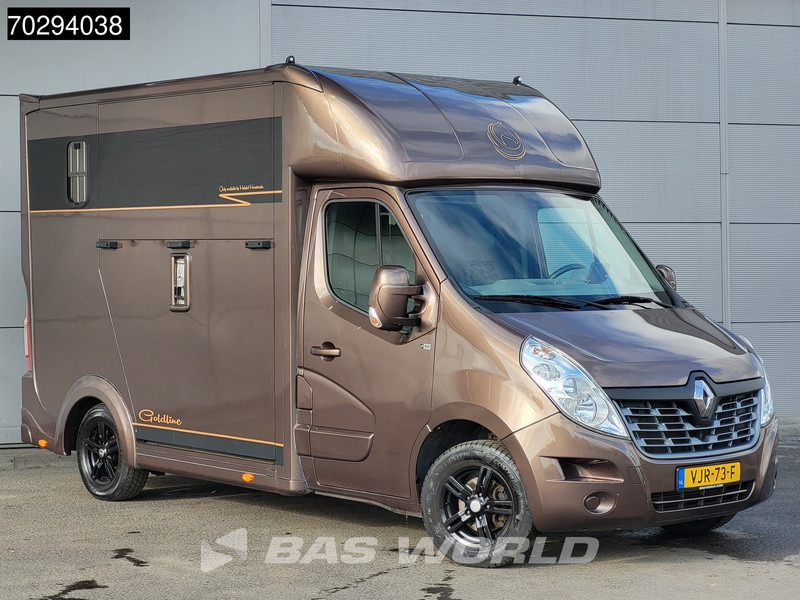 Renault Master 130pk Paardenwagen Hengstenuitvoeren Trekhaak Airco Euro6 Horsetruck Veewagen Horse 14m3 Airco Trekhaak - Véhicule utilitaire: photos 3 Renault Master 130pk Paardenwagen Hengstenuitvoeren Trekhaak Airco Euro6 Horsetruck Veewagen Horse 14m3 Airco Trekhaak - Véhicule utilitaire: photos 3