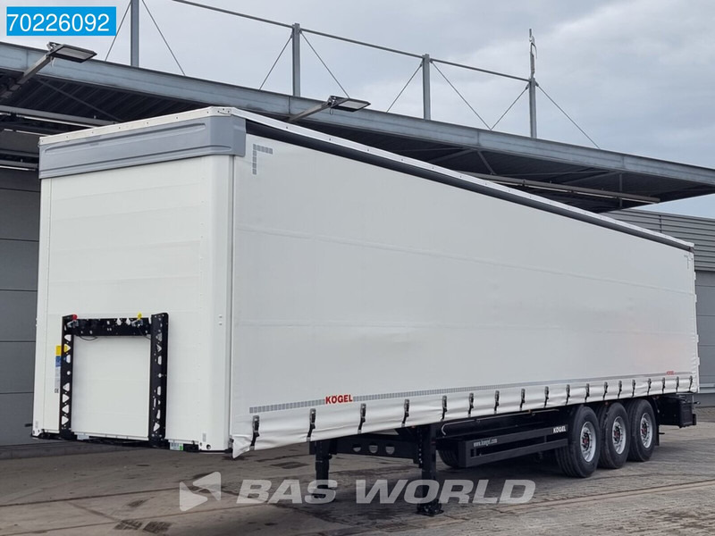 Kögel S24-1 3 axles NEW BPW/SAF Liftachse Edscha. - Semi-remorque rideaux coulissants: photos 1 Kögel S24-1 3 axles NEW BPW/SAF Liftachse Edscha. - Semi-remorque rideaux coulissants: photos 1