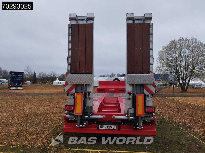 Semi-remorque surbaissé neuf Langendorf ST-3 3 axles Lift+Steering Axle RAMPS SAF: photos 11