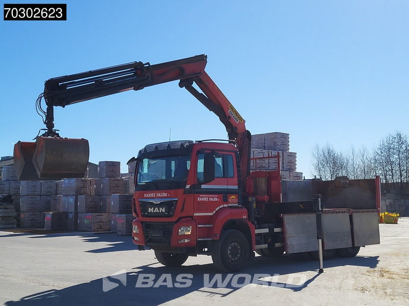 MAN TGS 33.440 6X4 Palfinger PK23001-EH Kran Crane Big-Axle 13m3 tipper Euro 6 en crédit-bail MAN TGS 33.440 6X4 Palfinger PK23001-EH Kran Crane Big-Axle 13m3 tipper Euro 6: photos 15