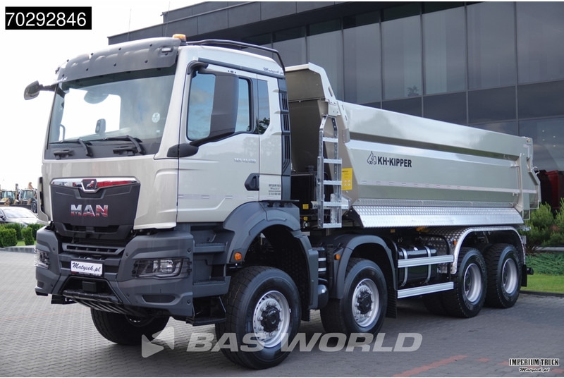 Camion benne neuf MAN TGS 41.480 TGS 8X8 New! 19m3 KH-Kipper Tipper Euro 6: photos 14