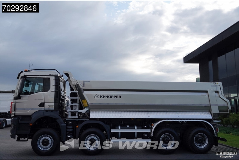 Camion benne neuf MAN TGS 41.480 TGS 8X8 New! 19m3 KH-Kipper Tipper Euro 6: photos 16