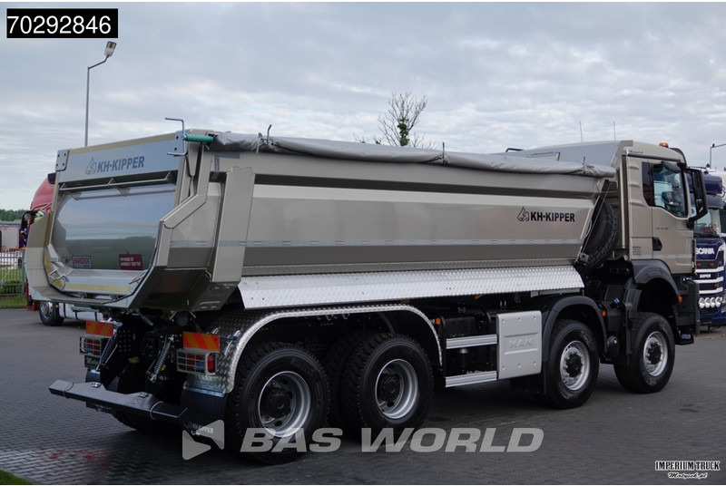 Camion benne neuf MAN TGS 41.480 TGS 8X8 New! 19m3 KH-Kipper Tipper Euro 6: photos 18