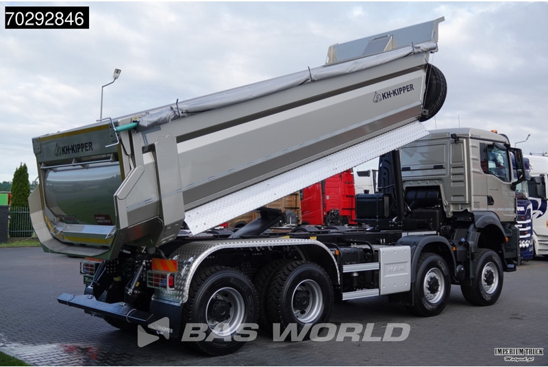 Camion benne neuf MAN TGS 41.480 TGS 8X8 New! 19m3 KH-Kipper Tipper Euro 6: photos 10