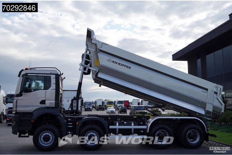 Camion benne neuf MAN TGS 41.480 TGS 8X8 New! 19m3 KH-Kipper Tipper Euro 6: photos 8