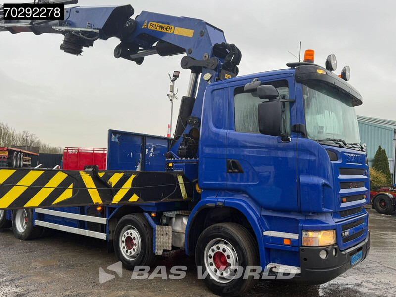 Scania R420 8X2 - Camion plateau, Camion grue: photos 5 Scania R420 8X2 - Camion plateau, Camion grue: photos 5