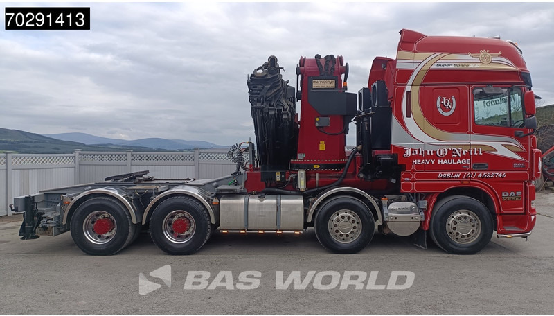 DAF XF105.510 XF 8X4 Palfinger PK150.002 Kran Crane Winch Fifth Wheel Big-Axle Euro 5 - Tracteur routier: photos 3 DAF XF105.510 XF 8X4 Palfinger PK150.002 Kran Crane Winch Fifth Wheel Big-Axle Euro 5 - Tracteur routier: photos 3