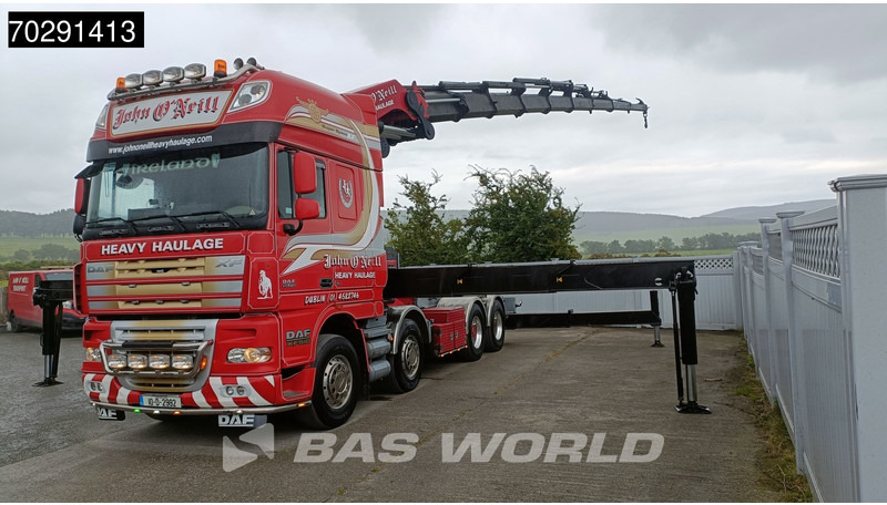 DAF XF105.510 XF 8X4 Palfinger PK150.002 Kran Crane Winch Fifth Wheel Big-Axle Euro 5 - Tracteur routier: photos 5 DAF XF105.510 XF 8X4 Palfinger PK150.002 Kran Crane Winch Fifth Wheel Big-Axle Euro 5 - Tracteur routier: photos 5