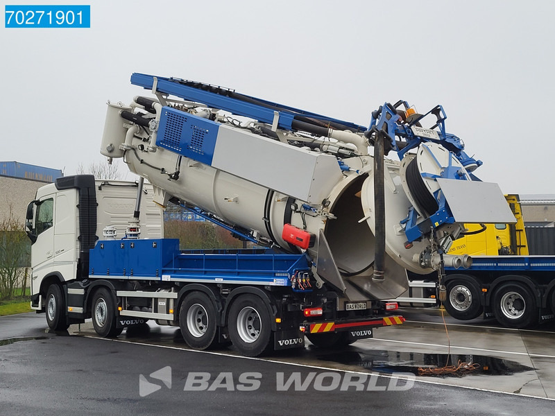 Volvo FH 500 8X4 Vacuum truck Gully Emptier 14.000ltr VEB+ Navi Euro 6 - Camion hydrocureur: photos 2 Volvo FH 500 8X4 Vacuum truck Gully Emptier 14.000ltr VEB+ Navi Euro 6 - Camion hydrocureur: photos 2