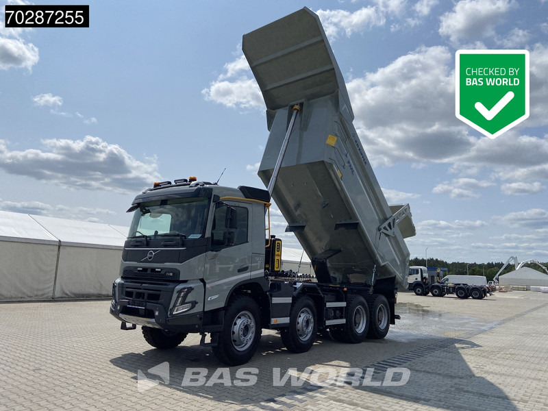 Volvo FMX 500 FMX 8X4 23m3 KH-Kipper Rock Bull VEB+ Steelsuspension Euro 6 - Camion benne: photos 1 Volvo FMX 500 FMX 8X4 23m3 KH-Kipper Rock Bull VEB+ Steelsuspension Euro 6 - Camion benne: photos 1
