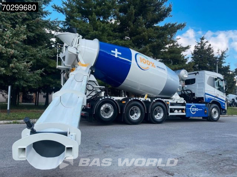 Volvo FMX 670 8X4 100% ELectric 490 kW 10m3 FML Mixer Lift/Steering Axle - Camion malaxeur: photos 2 Volvo FMX 670 8X4 100% ELectric 490 kW 10m3 FML Mixer Lift/Steering Axle - Camion malaxeur: photos 2
