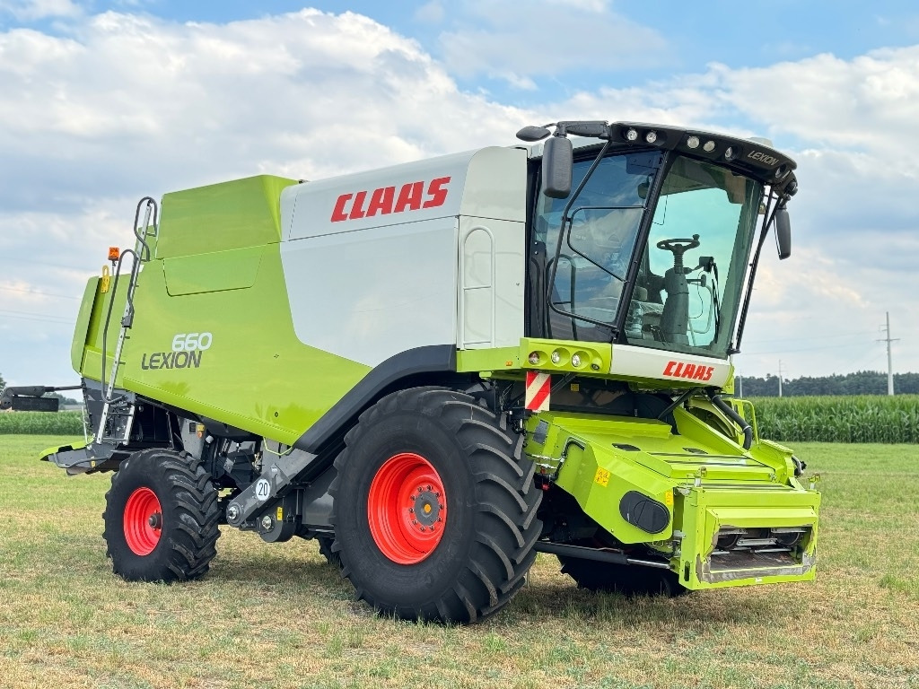 Claas Lexion 660 + claas vario 750 - Moissonneuse-batteuse: photos 1 Claas Lexion 660 + claas vario 750 - Moissonneuse-batteuse: photos 1