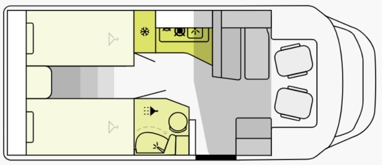 Etrusco T 6.9 SB - Camping-car profilé: photos 1 Etrusco T 6.9 SB - Camping-car profilé: photos 1