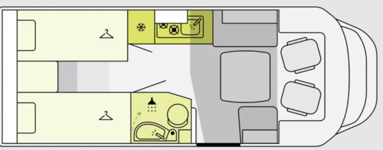 Etrusco T 6.9 SBC - Camping-car profilé: photos 1 Etrusco T 6.9 SBC - Camping-car profilé: photos 1